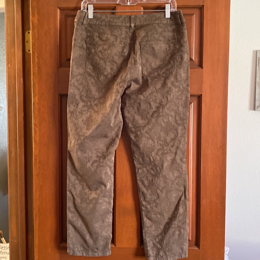 Chico's Brown Patterned Pants - image 2